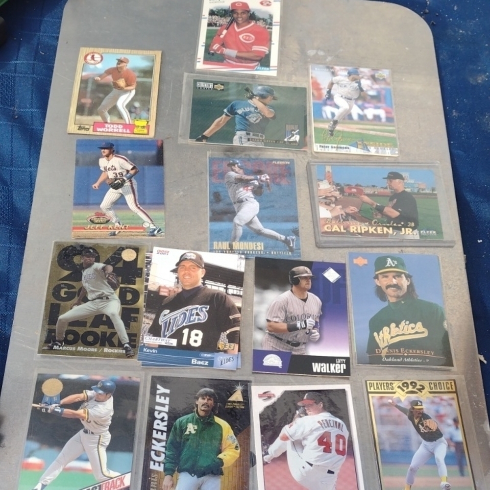 Assorted Baseball Trading Cards